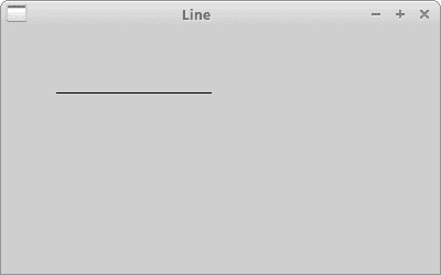 Drawing a line