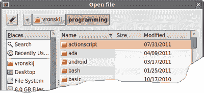File Dialog