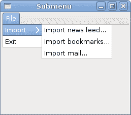 Submenu