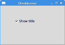 Checkbutton