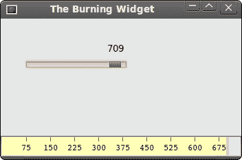 Burning Widget