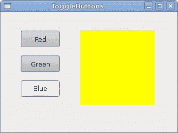 ToggleButton widget